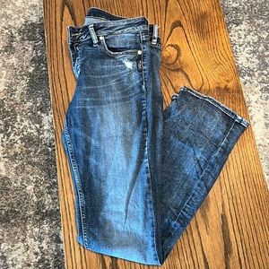 Silver jeans